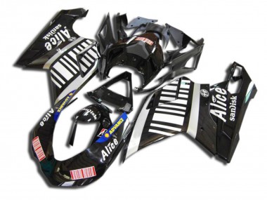 Black Alice 2007-2012 Ducati 848 1098 1198 Fairings Factory