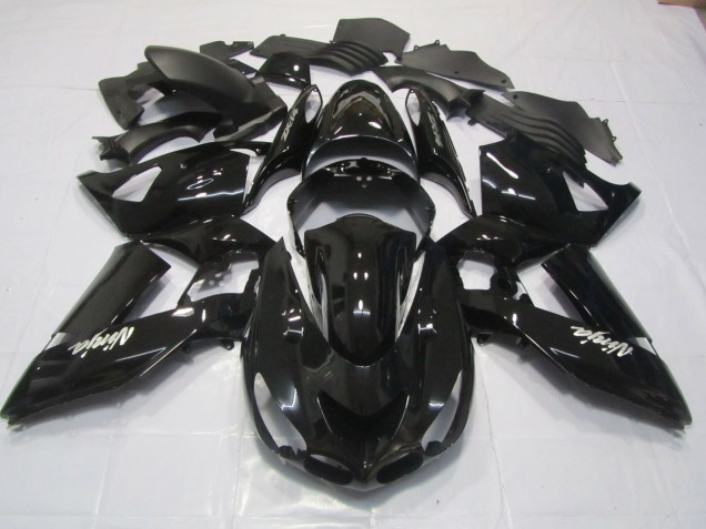 Black Ninja 2006-2011 Kawasaki ZX14R Fairings Factory