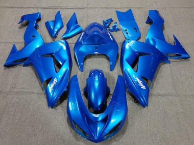 Blue Ninja 2006-2007 Kawasaki ZX10R Fairings Factory