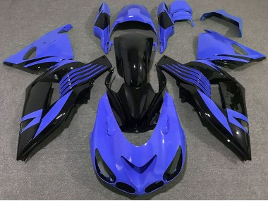 Bright Blue 2006-2011 Kawasaki ZX14R Fairings Factory