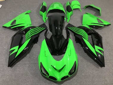 Bright Green 2006-2011 Kawasaki ZX14R Fairings Factory