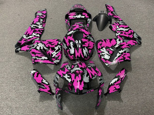 Camo & HOT PINK 2005-2006 Honda CBR600RR Fairings Factory