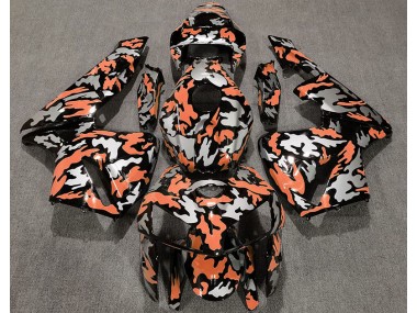 Camo & LIGHT ORANGE 2005-2006 Honda CBR600RR Fairings Factory