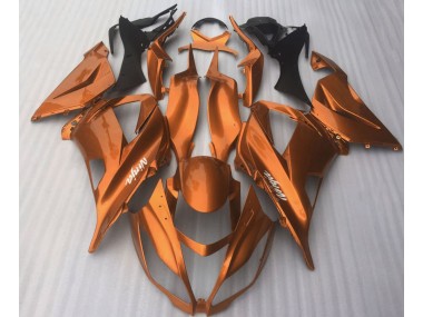 Candy Orange Gloss 2016-2019 Kawasaki ZX10R Fairings Factory