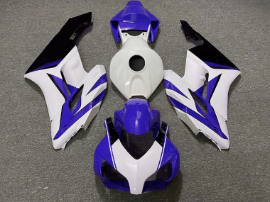 Dark Blue White and Black Gloss 2004-2005 Honda CBR1000RR Fairings Factory