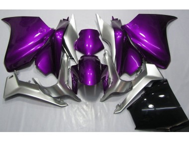 Deep Purple and Silver 2010-2013 Honda VFR1200 Fairings Factory