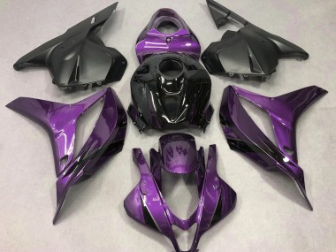 Deep Purple with Black 2009-2012 Honda CBR600RR Fairings Factory