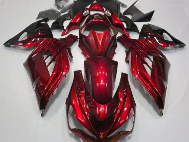 Fire Red Gloss 2012-2019 Kawasaki ZX14R Fairings Factory