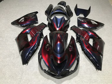 Flame 2006-2011 Kawasaki ZX14R Fairings Factory