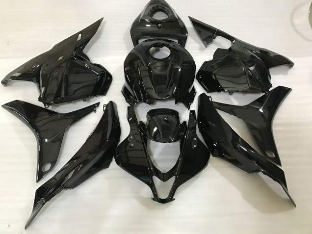 Gloss Black 2009-2012 Honda CBR600RR Fairings Factory