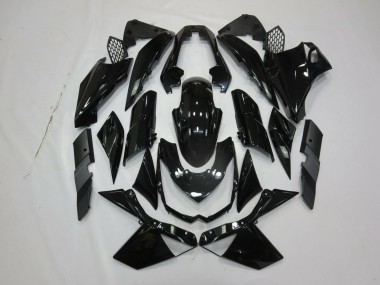 Gloss Black 2010-2013 Kawasaki Z1000 Fairings Factory