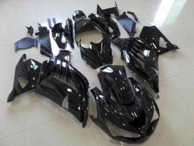 Gloss Black 2012-2019 Kawasaki ZX14R Fairings Factory