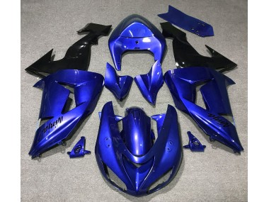 Gloss Blue 2006-2007 Kawasaki ZX10R Fairings Factory