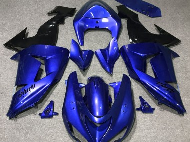 Gloss Blue 2006-2007 Kawasaki ZX10R Fairings Factory