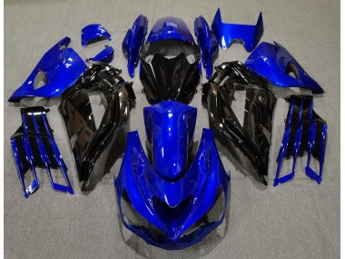 Gloss Blue and Black 2012-2019 Kawasaki ZX14R Fairings Factory