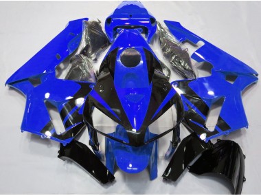 Gloss Blue & Black Design 2005-2006 Honda CBR600RR Fairings Factory