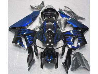 Gloss Blue Flame 2005-2006 Honda CBR600RR Fairings Factory