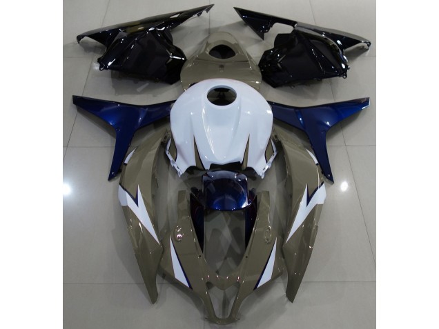 Gloss Brown and Blue 2009-2012 Honda CBR600RR Fairings Factory