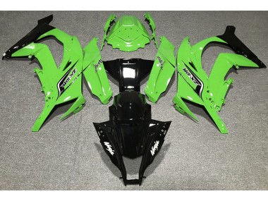 Gloss Green & Logos 2011-2015 Kawasaki ZX10R Fairings Factory