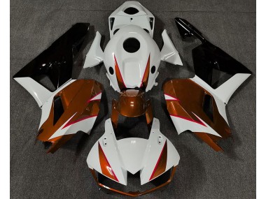 Gloss Orange White and Red 2013-2020 Honda CBR600RR Fairings Factory