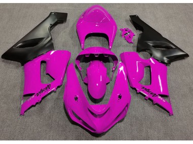 Gloss Pink 2005-2006 Kawasaki ZX6R Fairings Factory