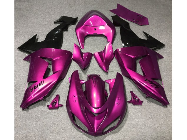 Gloss Pink 2006-2007 Kawasaki ZX10R Fairings Factory