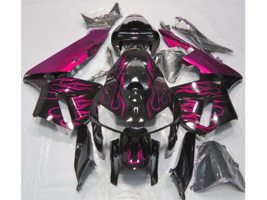 Gloss Pink Flame 2005-2006 Honda CBR600RR Fairings Factory