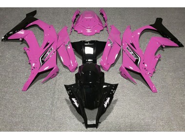 Gloss Pink & Logos 2011-2015 Kawasaki ZX10R Fairings Factory