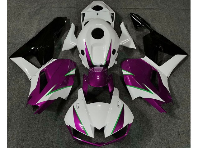 Gloss Pink White and Green 2013-2020 Honda CBR600RR Fairings Factory