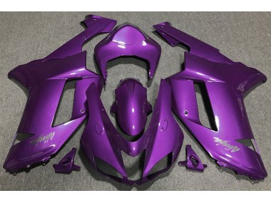 Gloss Purple 2007-2008 Kawasaki ZX6R Fairings Factory