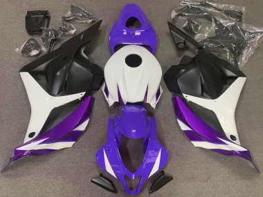 Gloss Purple White and Violet 2009-2012 Honda CBR600RR Fairings Factory