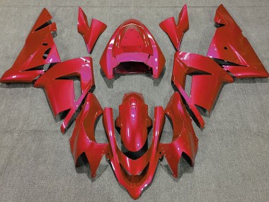 Gloss Red 2004-2005 Kawasaki ZX10R Fairings Factory