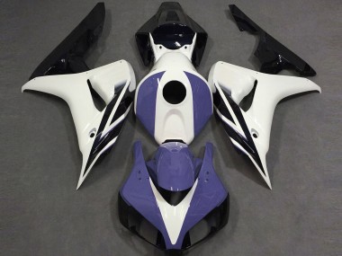 Gloss White Blue and Black 2006-2007 Honda CBR1000RR Fairings Factory