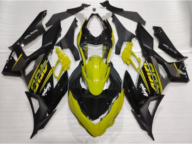 Gloss Yellow 2018-2020 Kawasaki Ninja 400 Fairings Factory