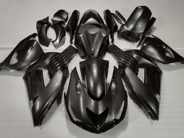 Graphite 2006-2011 Kawasaki ZX14R Fairings Factory