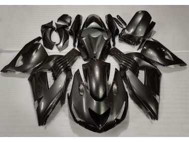 Graphite 2006-2011 Kawasaki ZX14R Fairings Factory