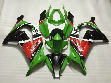 Green 66 2011-2015 Kawasaki ZX10R Fairings Factory