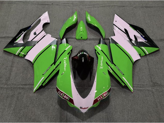 Green OEM Style 2015-2017 Ducati 959 1299 Fairings Factory