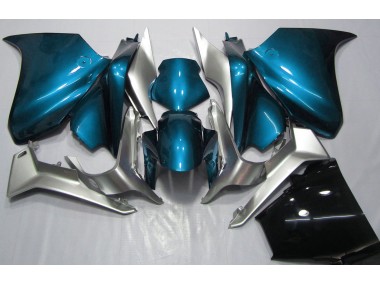 Light Blue and Silver 2010-2013 Honda VFR1200 Fairings Factory