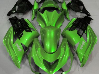 Liquid Green 2012-2019 Kawasaki ZX14R Fairings Factory