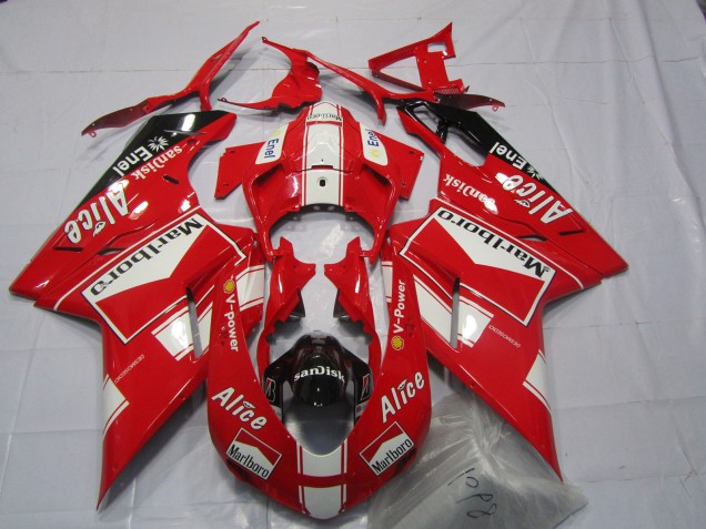 Marlboro 2007-2012 Ducati 848 1098 1198 Fairings Factory