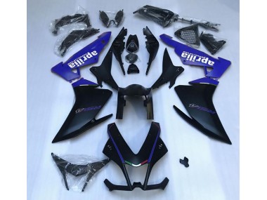 Matte Black & Blue 2010-2015 Aprilia RSV4 1000 Fairings Factory