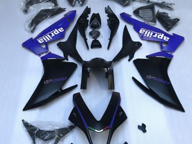 Matte Black & Blue 2010-2015 Aprilia RSV4 1000 Fairings Factory