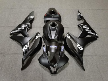 Matte Black Repsol 2007-2008 Honda CBR600RR Fairings Factory