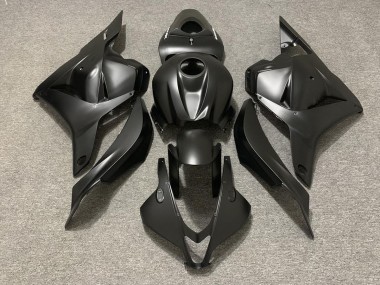 Matte Black w Decals 2009-2012 Honda CBR600RR Fairings Factory