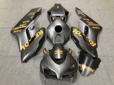 Matte Grey Orange Repsol 2004-2005 Honda CBR1000RR Fairings Factory