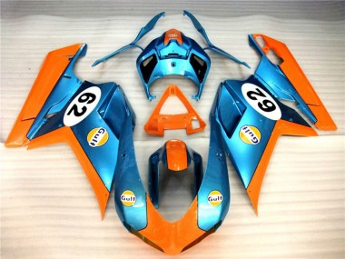 Matte Gulf 2007-2012 Ducati 848 1098 1198 Fairings Factory