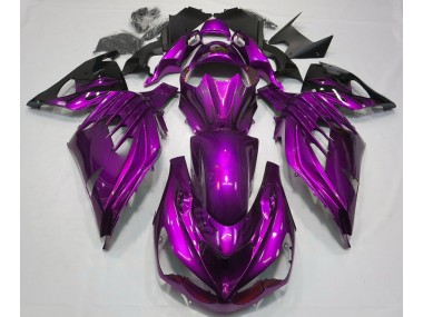 Mood Purple Gloss 2012-2019 Kawasaki ZX14R Fairings Factory