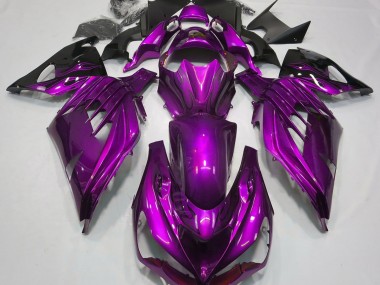 Mood Purple Gloss 2012-2019 Kawasaki ZX14R Fairings Factory