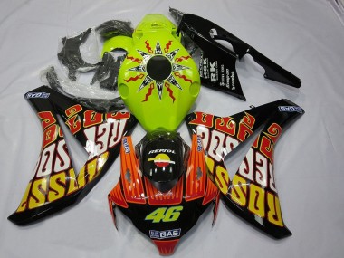 Nice Rossi 2008-2011 Honda CBR1000RR Fairings Factory